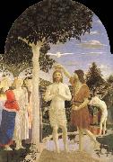 Piero della Francesca Christ-s baptism USA oil painting artist